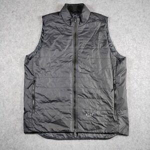 Mission Workshop Acre Supply Hayes Insulated Vest Mens L Gray Pertex Quantum